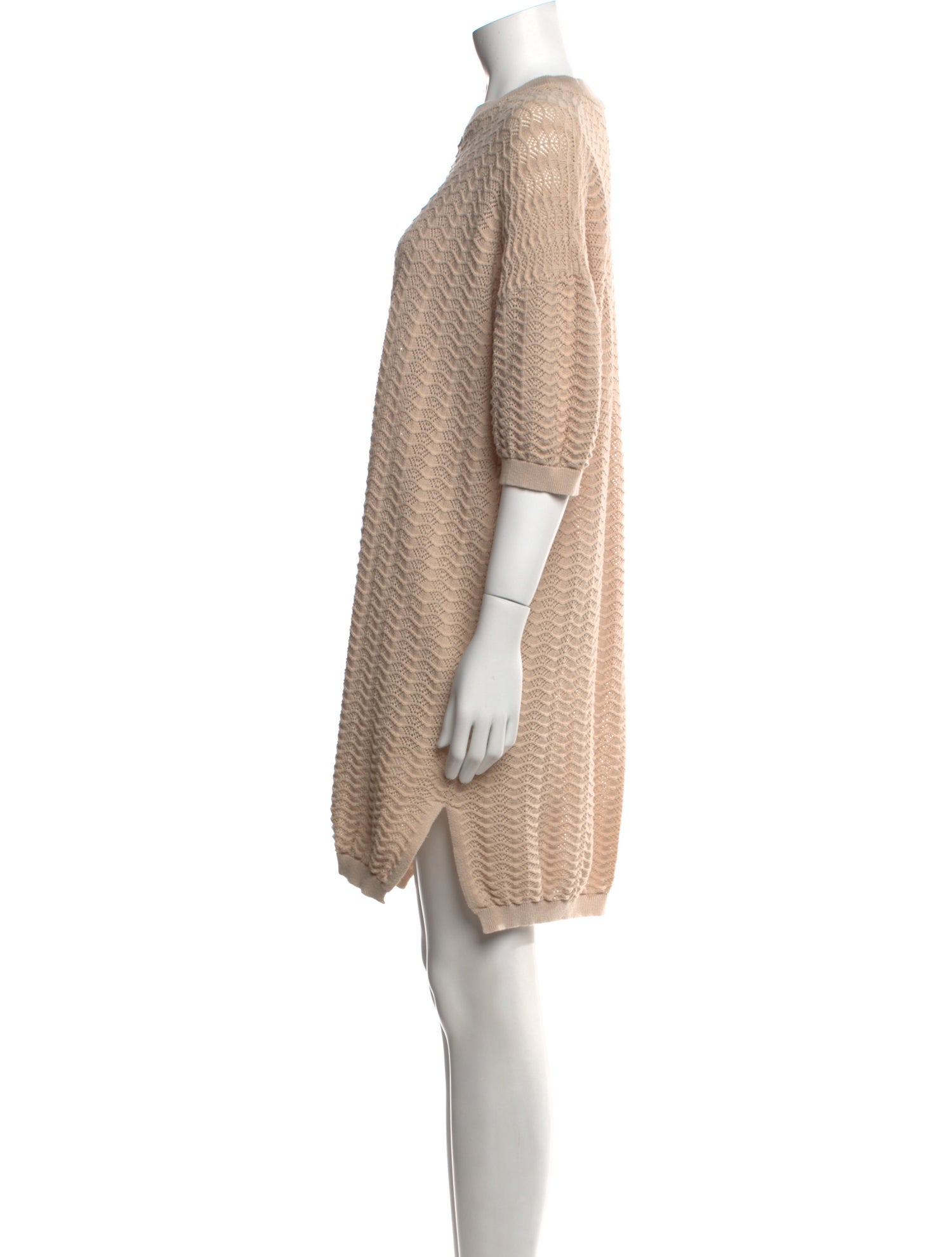 I Love Mr. Mittens Bateau Neckline Mini Dress