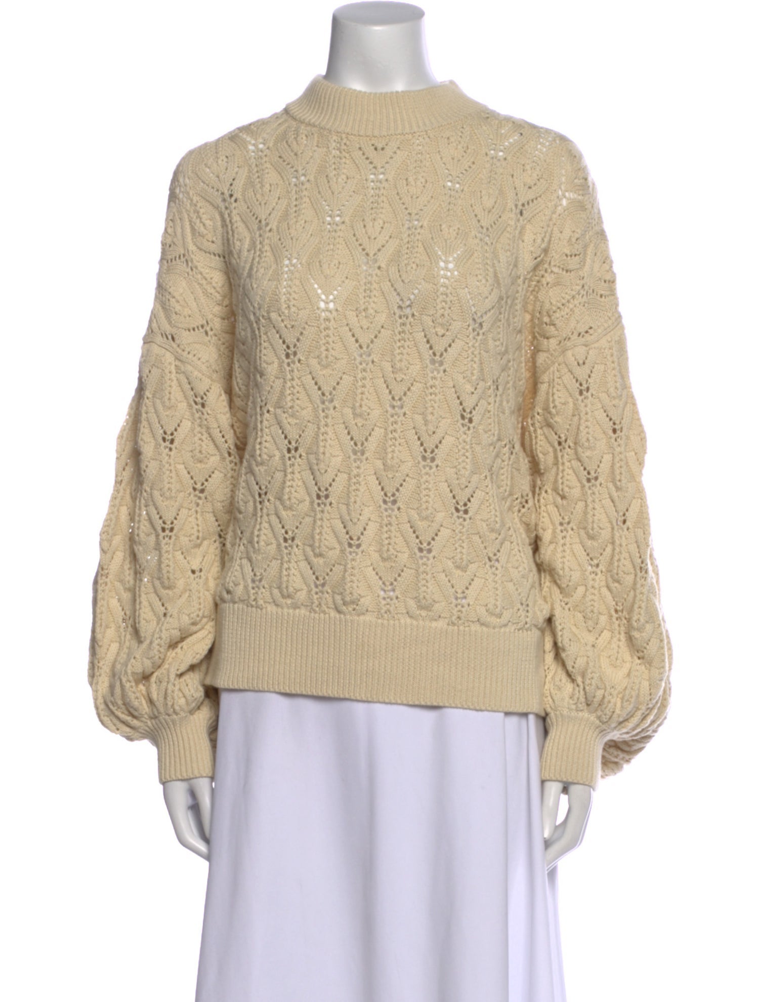 I Love Mr. Mittens Mock Neck Sweater