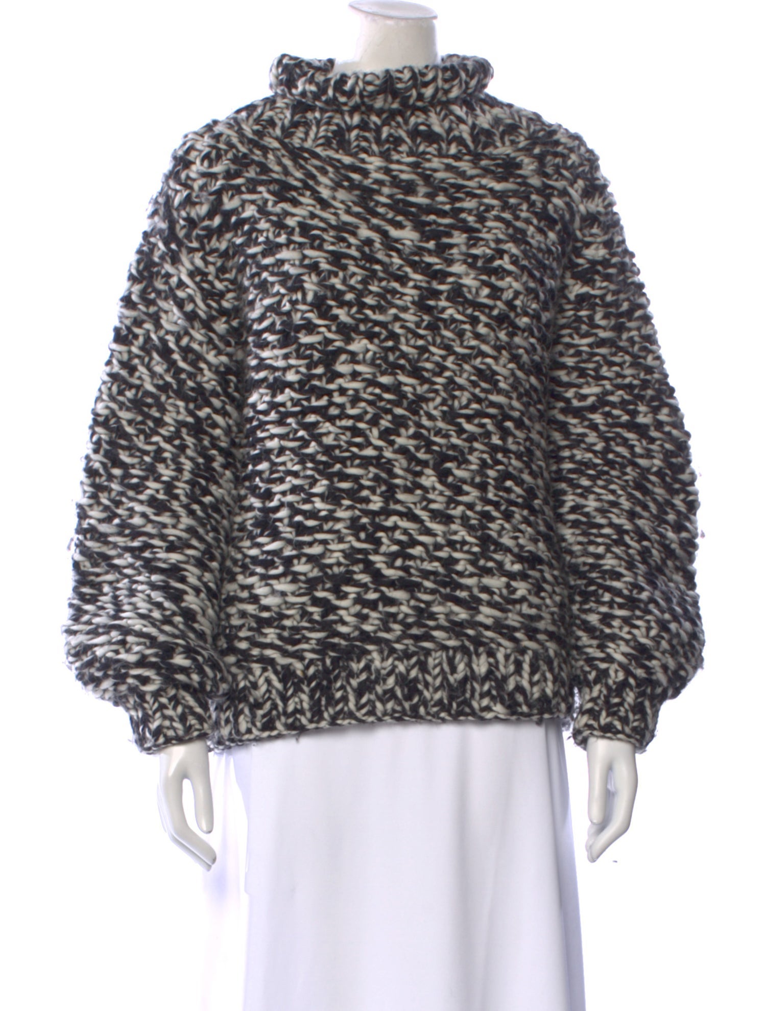 I Love Mr. Mittens Wool Printed Sweater