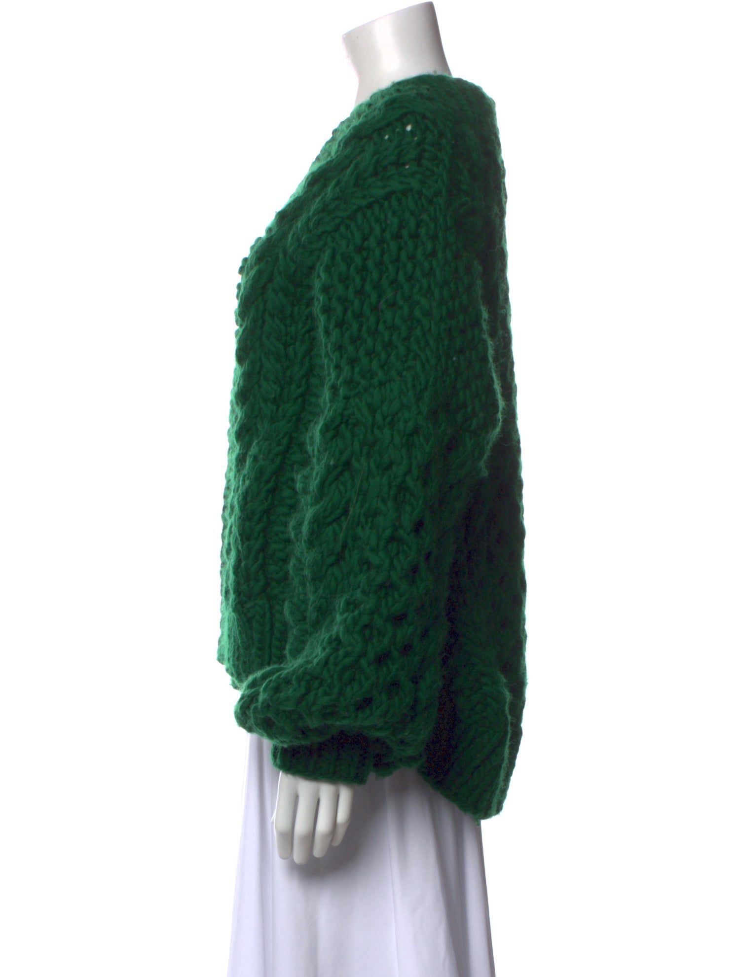 I Love Mr. Mittens Wool V-Neck Sweater