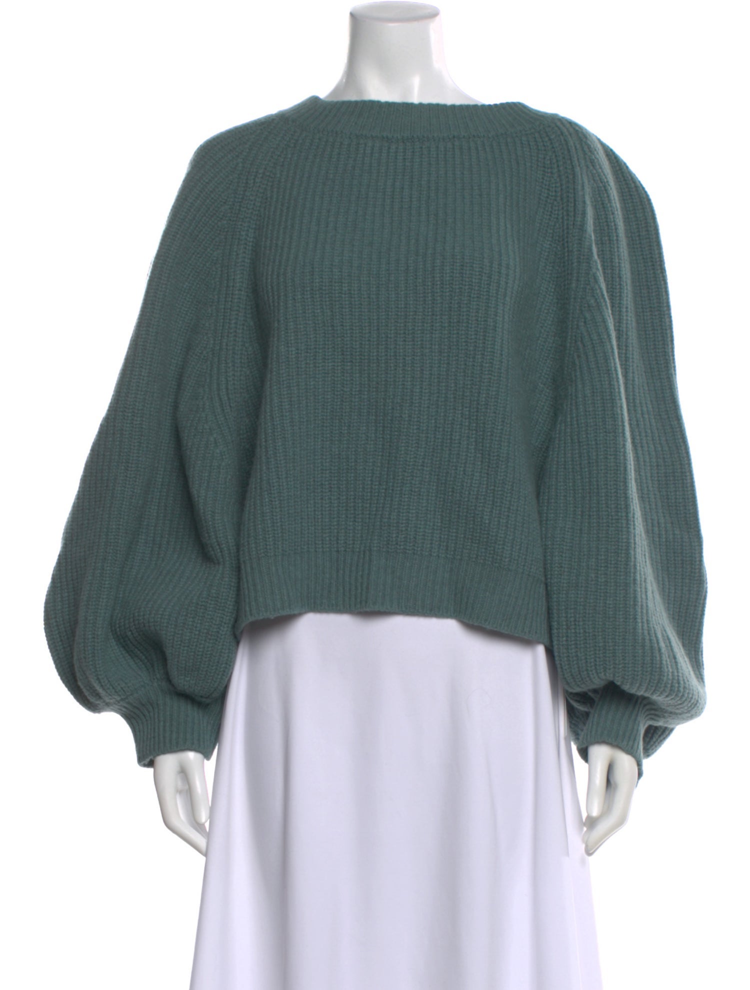 I Love Mr. Mittens Wool Bateau Neckline Sweater