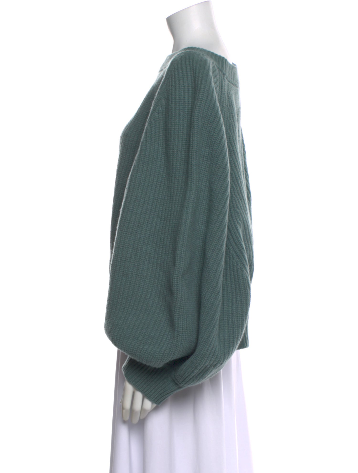 I Love Mr. Mittens Wool Bateau Neckline Sweater