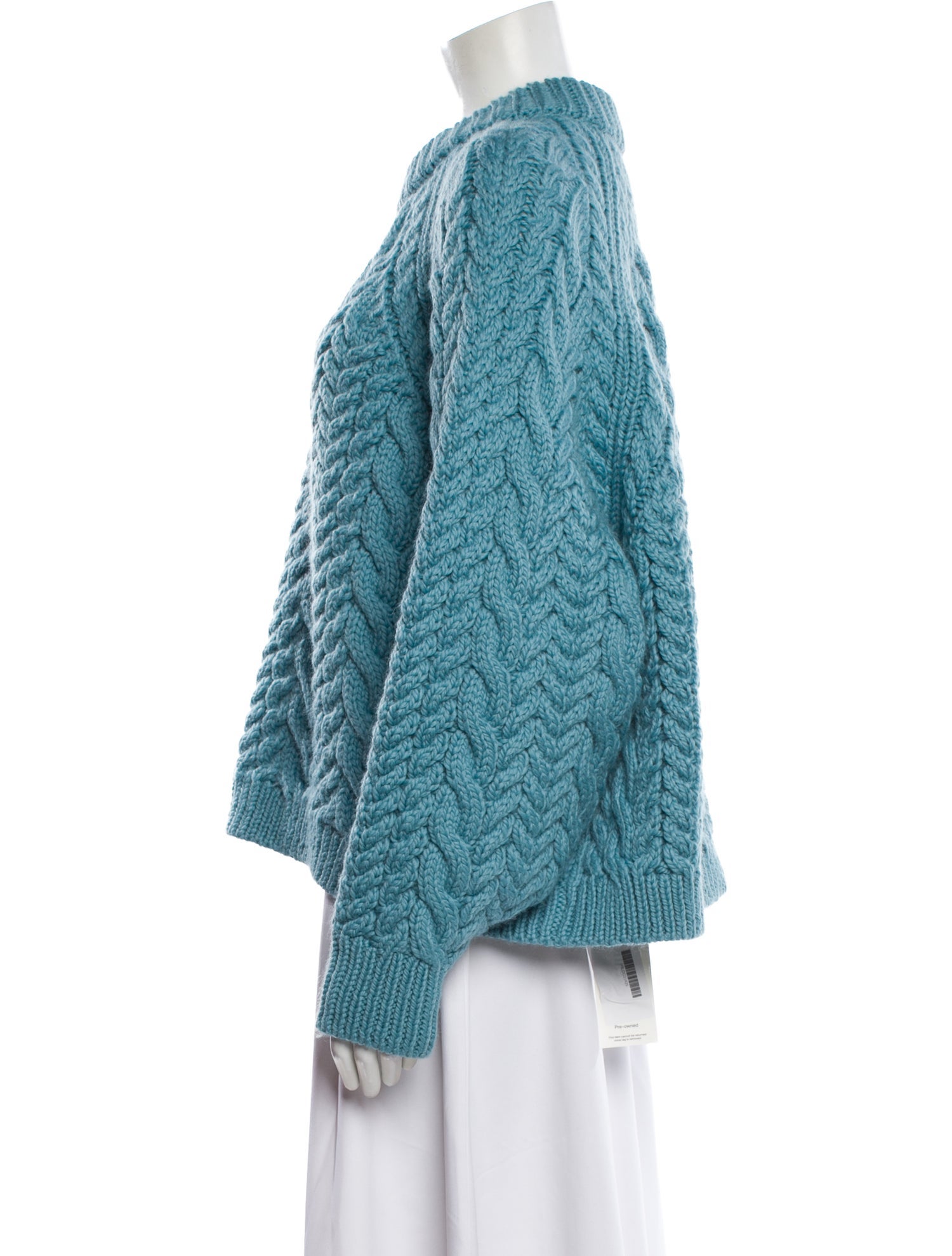 I Love Mr. Mittens Wool Crew Neck Sweater