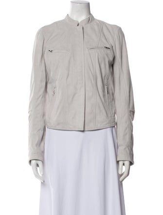 Olivieri Suede Biker Jacket