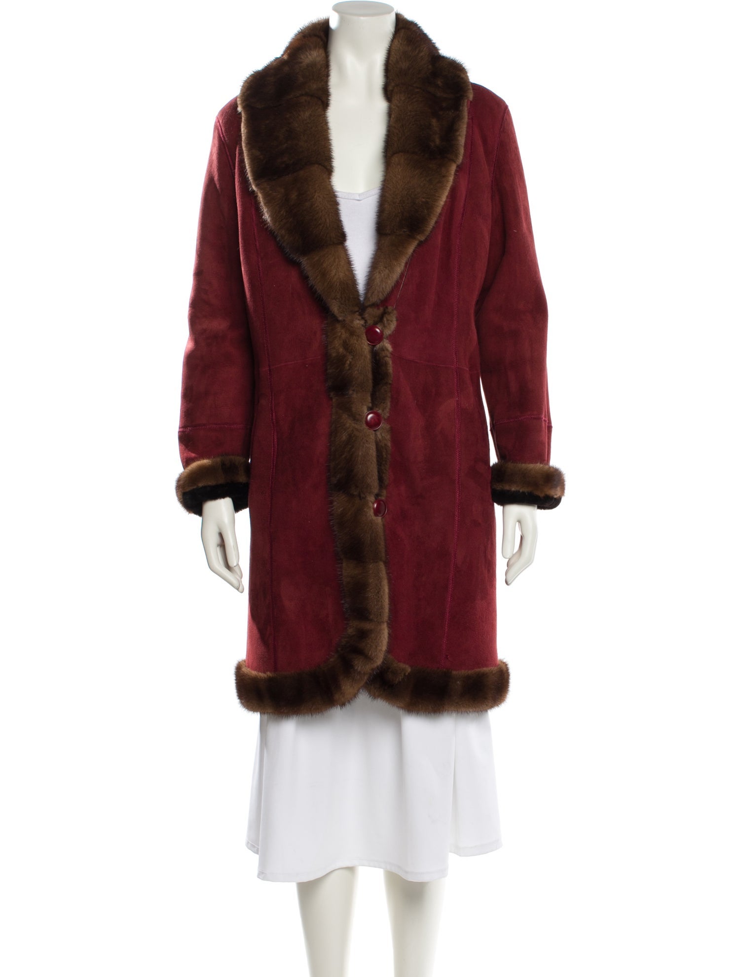 Olivieri Shearling Fur Coat