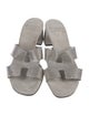 il Sandalo Suede Slides