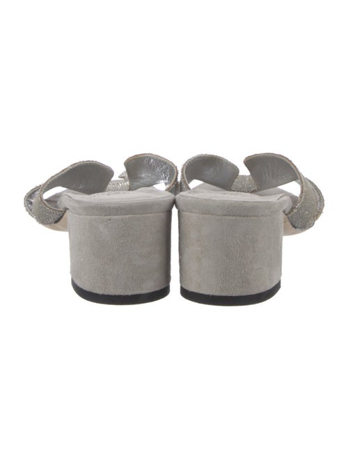 il Sandalo Suede Slides