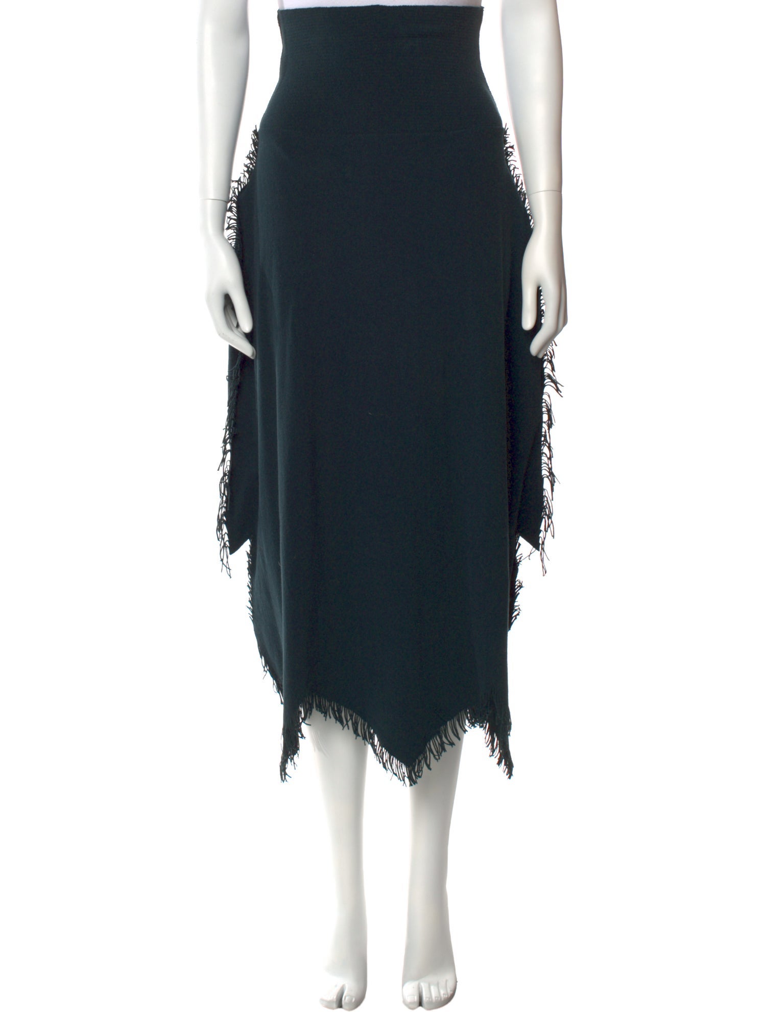 Issey Miyake Fete Nylon Midi Length Skirt