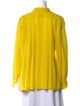 Issey Miyake Fete 1048871 Long Sleeve Button-Up Top