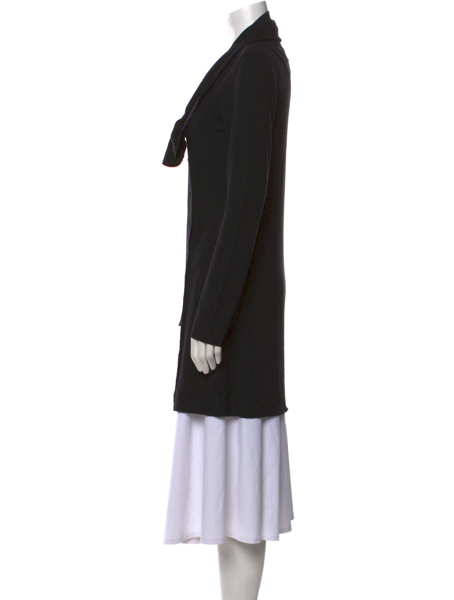 Issey Miyake Fete Wool V-Neck Sweater