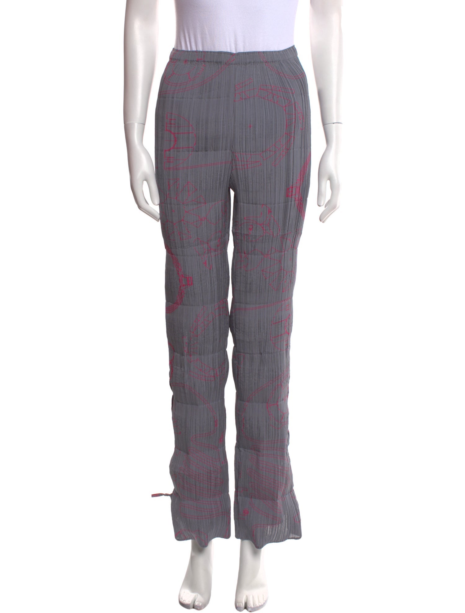 Issey Miyake Fete Vintage Straight Leg Pants