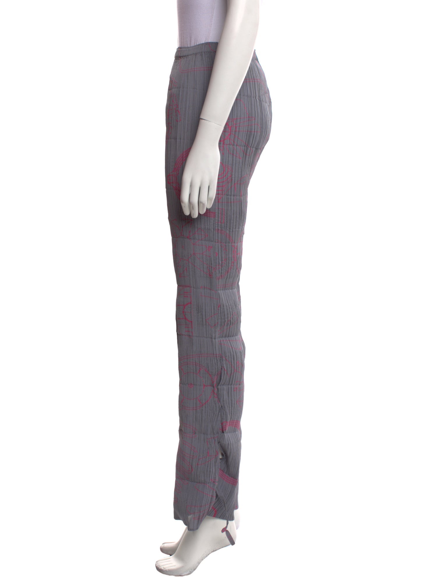 Issey Miyake Fete Vintage Straight Leg Pants