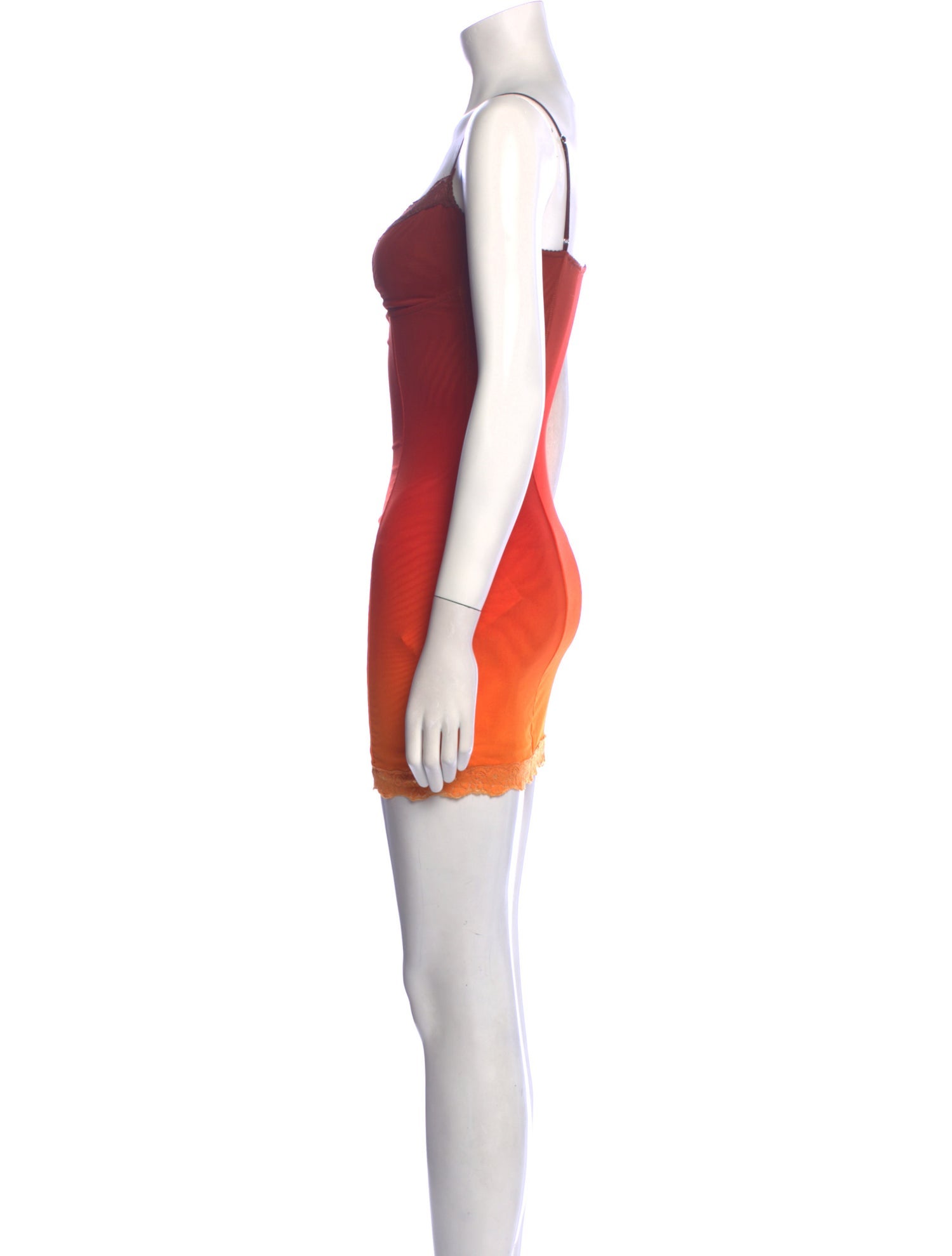 I.AM.GIA V-Neck Mini Dress - Orange Dresses, Clothing - WIMAA23940 | The  RealReal