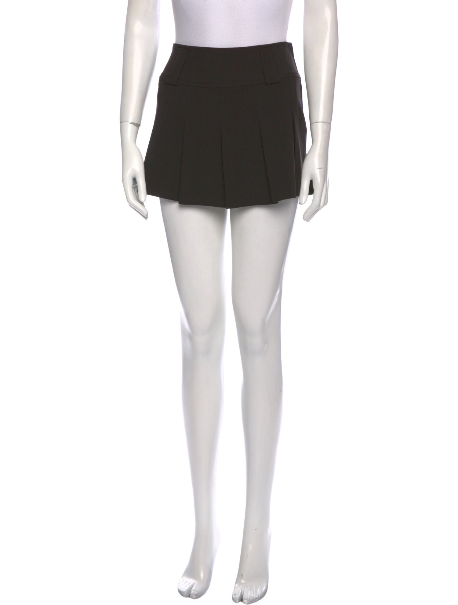I.AM.GIA Pleated Accents Mini Skirt