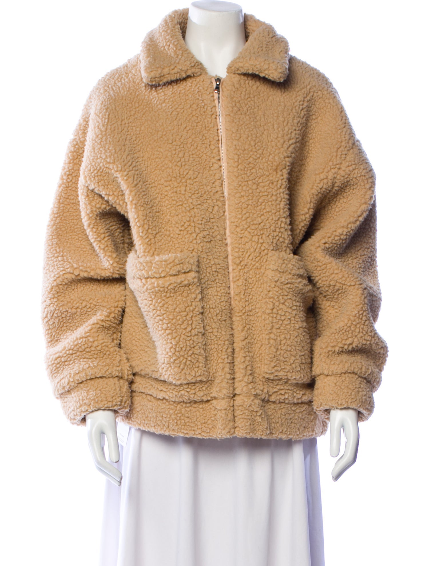 I.AM.GIA Faux Shearling Faux Fur Coat