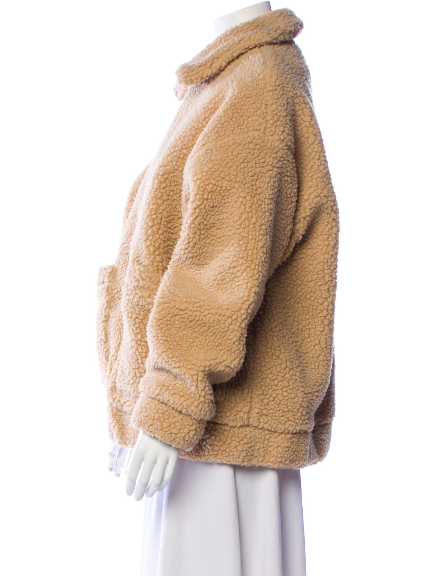I.AM.GIA Faux Shearling Faux Fur Coat