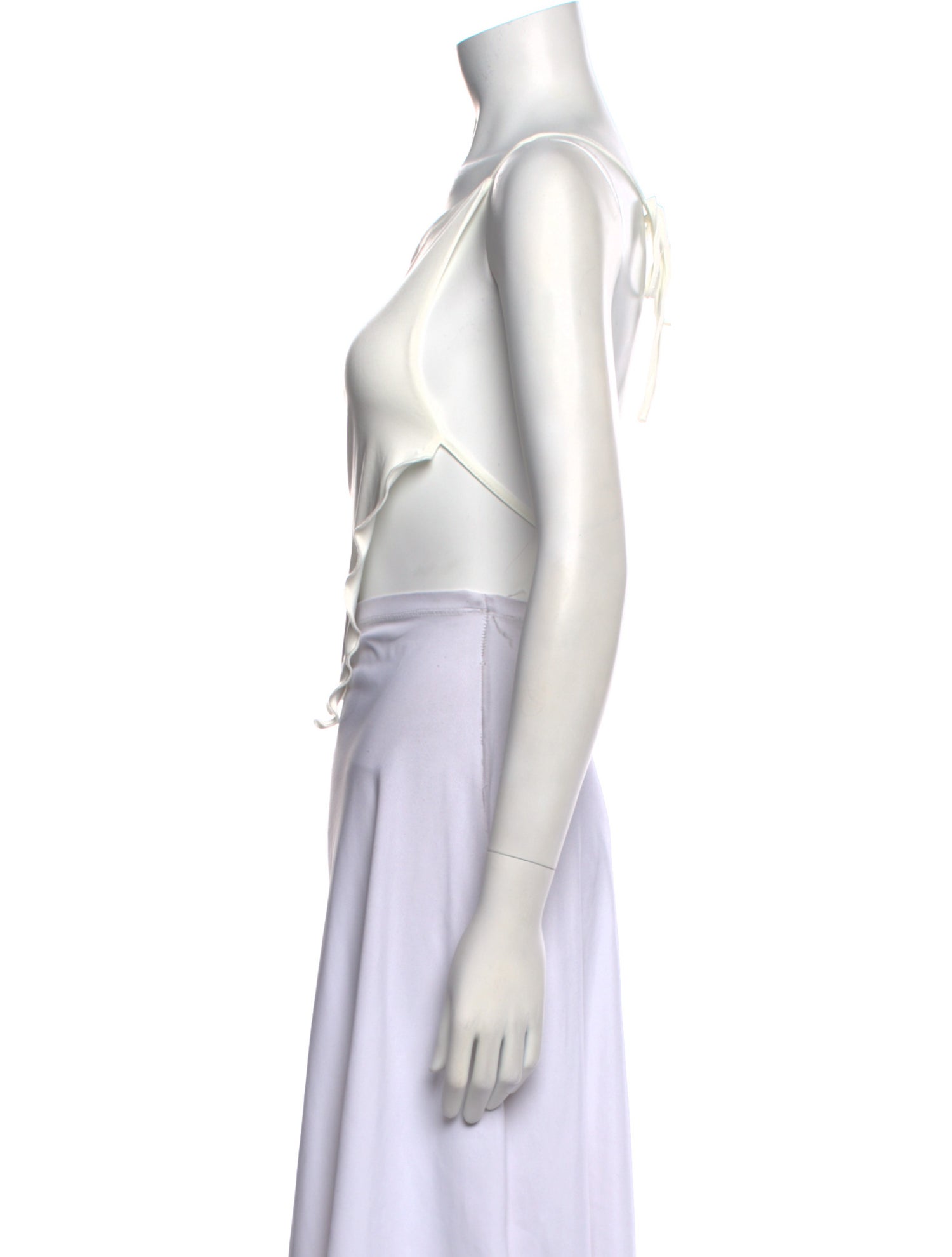 I.AM.GIA One-Shoulder Sleeveless Crop Top