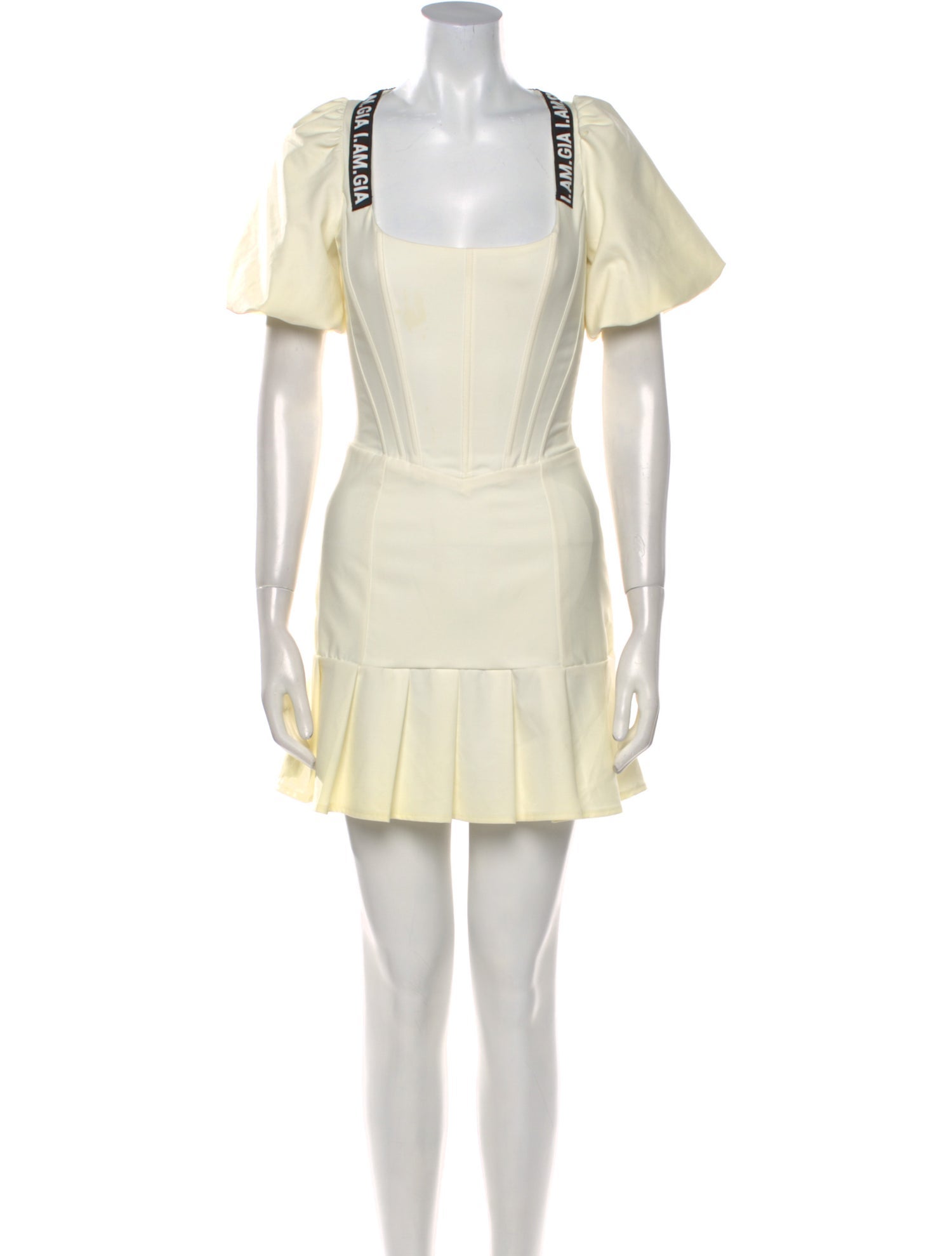 I.AM.GIA Square Neckline Mini Dress