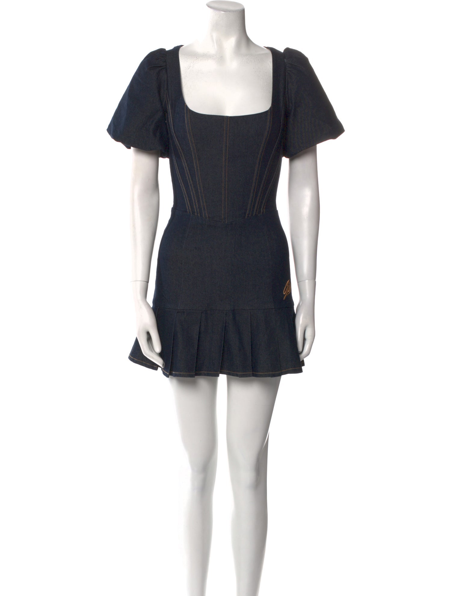 I.AM.GIA Square Neckline Mini Dress