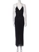 I.AM.GIA V-Neck Long Dress