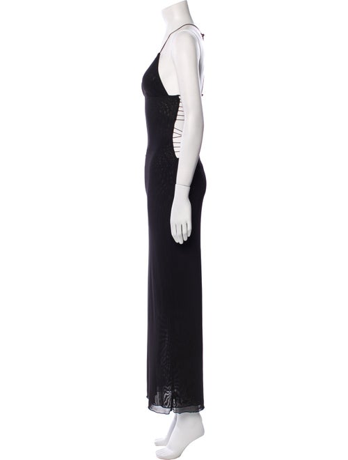 I.AM.GIA V-Neck Long Dress