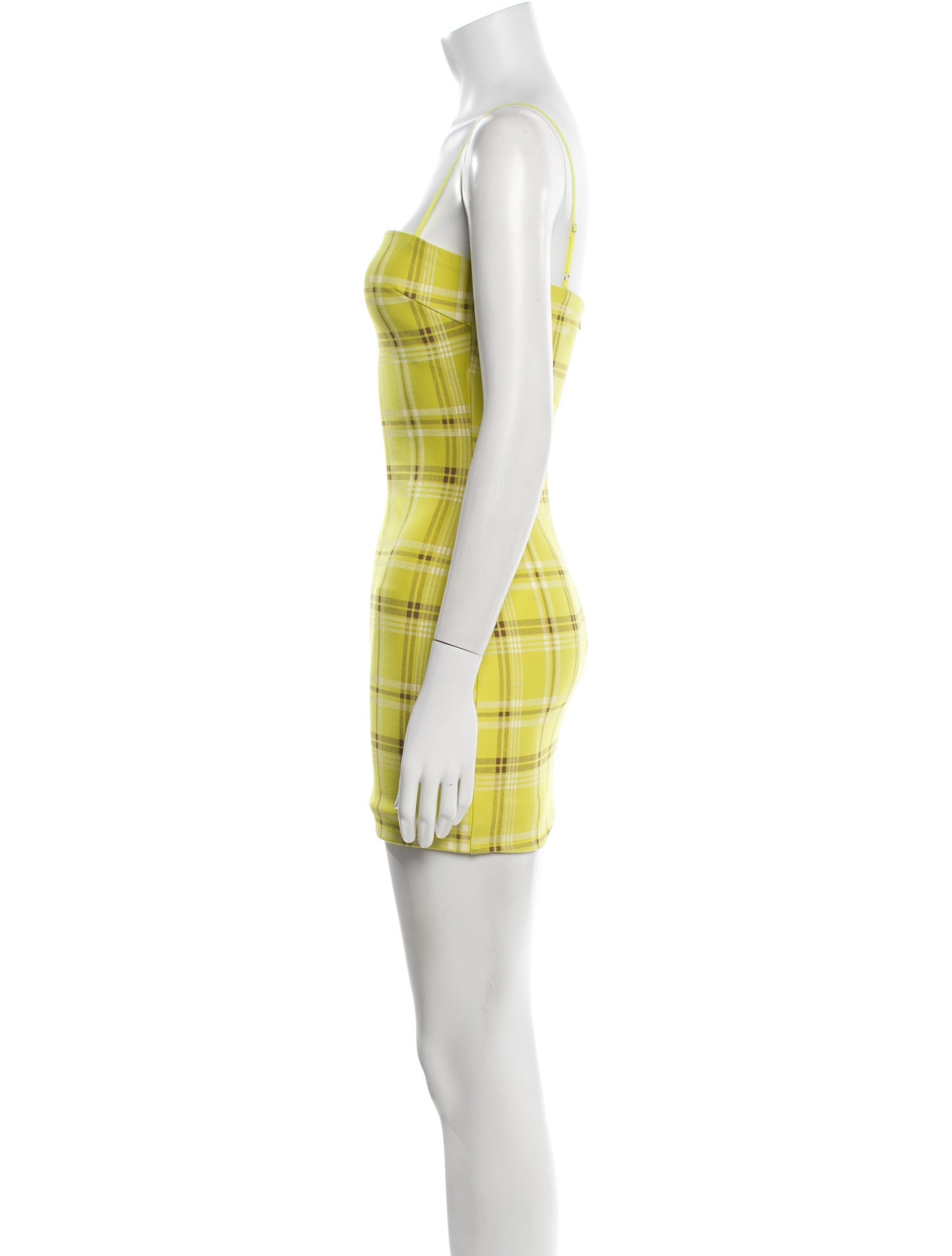 I.AM.GIA Plaid Print Mini Dress