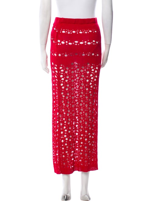 I.AM.GIA Lace Pattern Midi Length Skirt