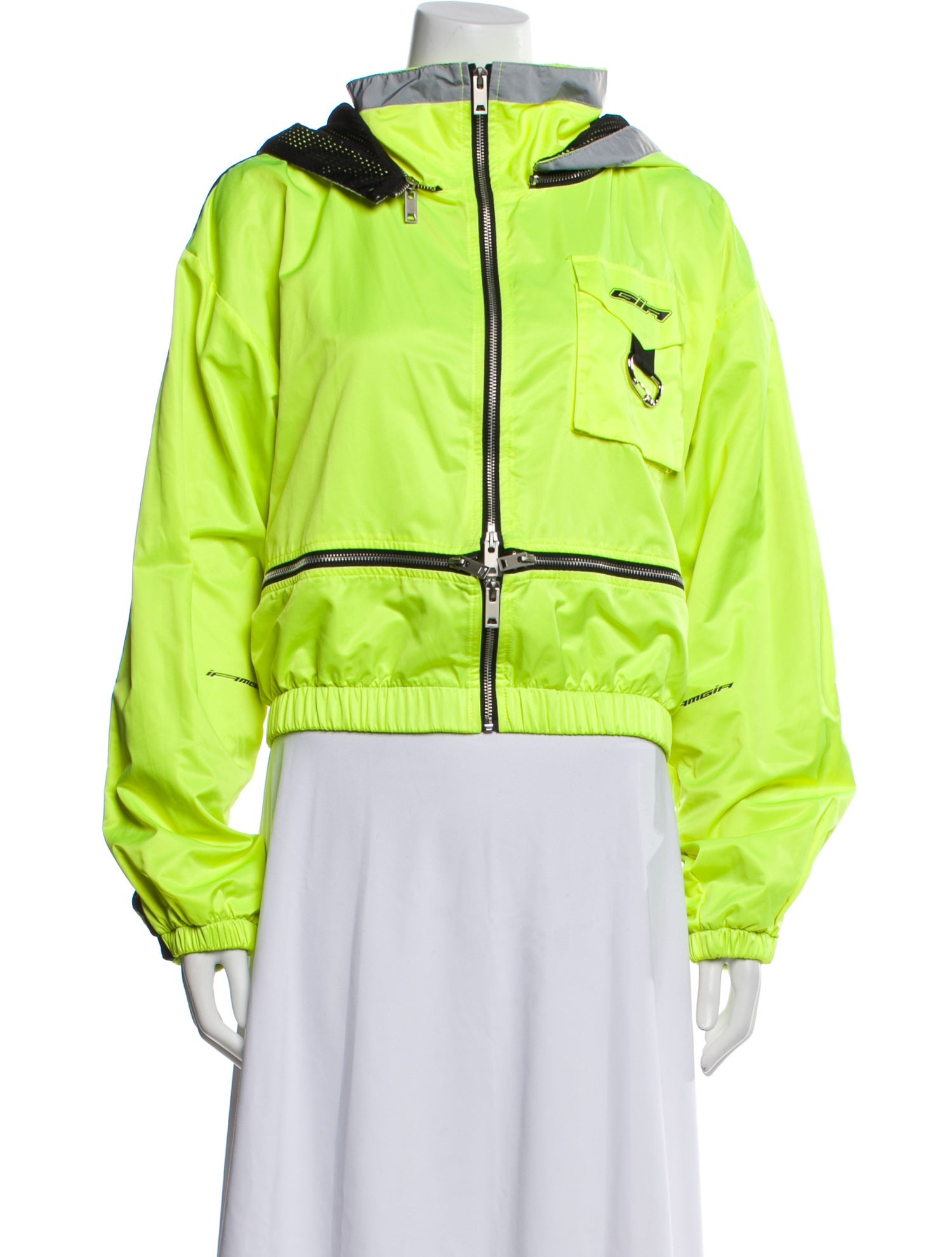 I.AM.GIA Colorblock Pattern Jacket w/ Tags