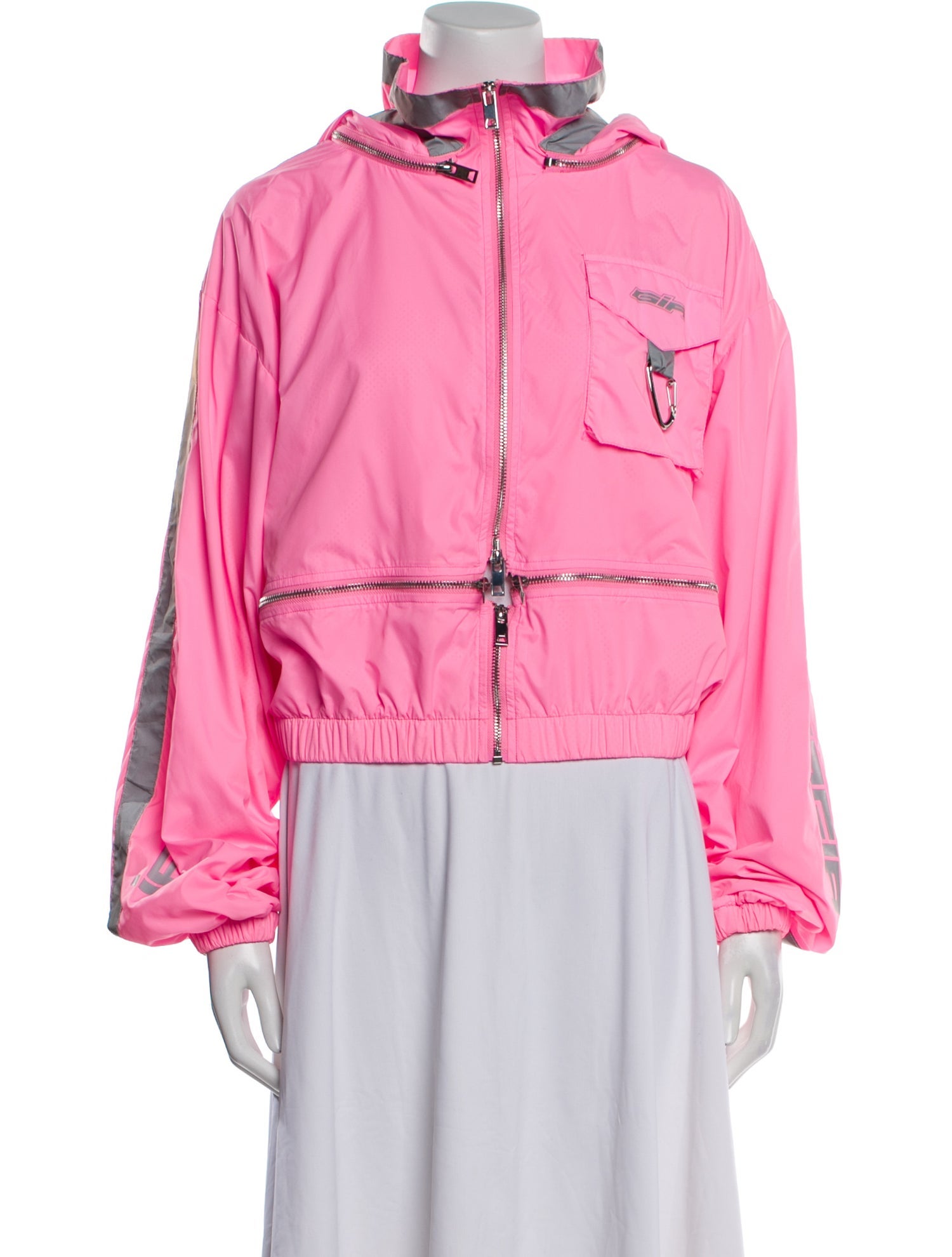 I.AM.GIA Colorblock Pattern Jacket