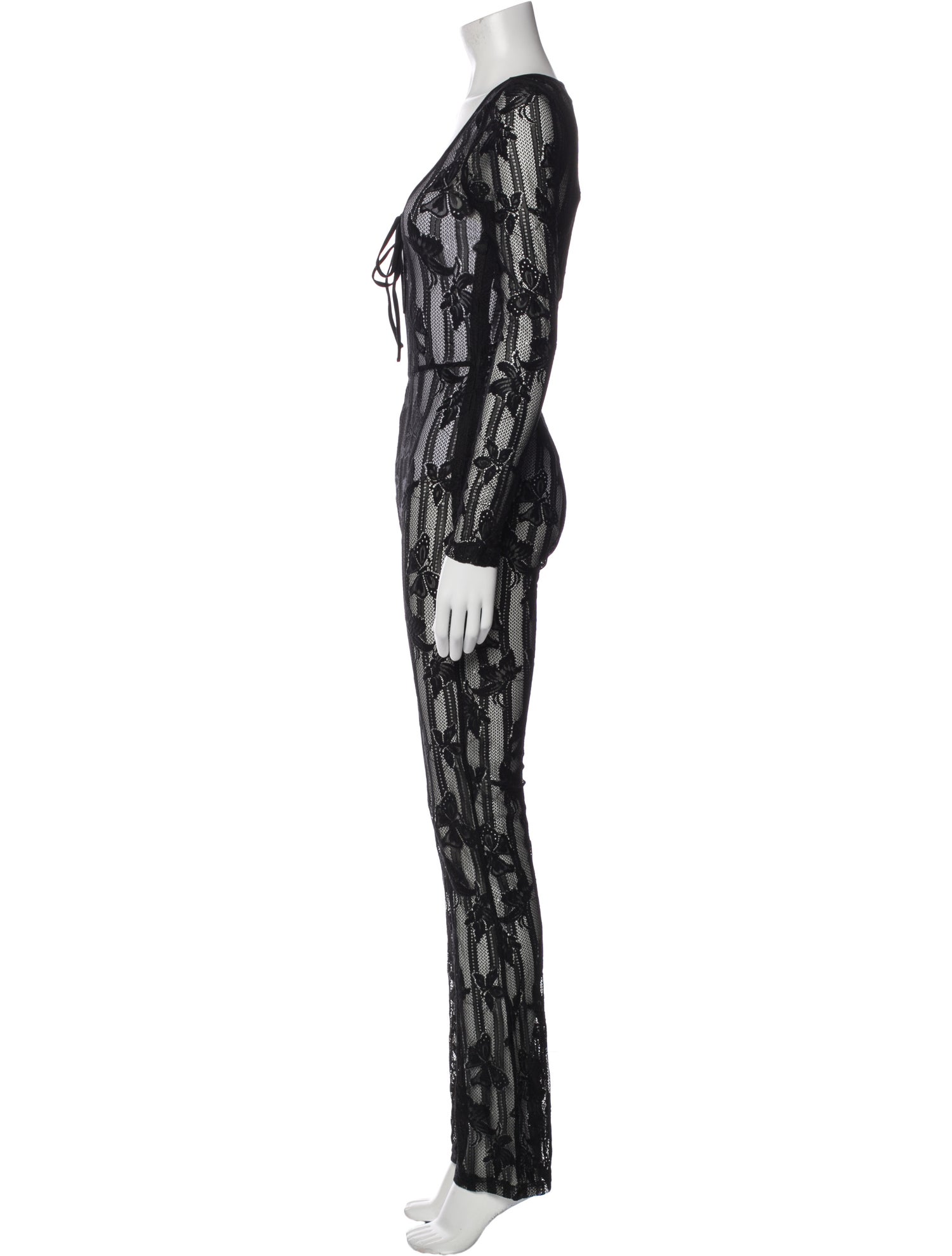I.AM.GIA Printed Scoop Neck Jumpsuit