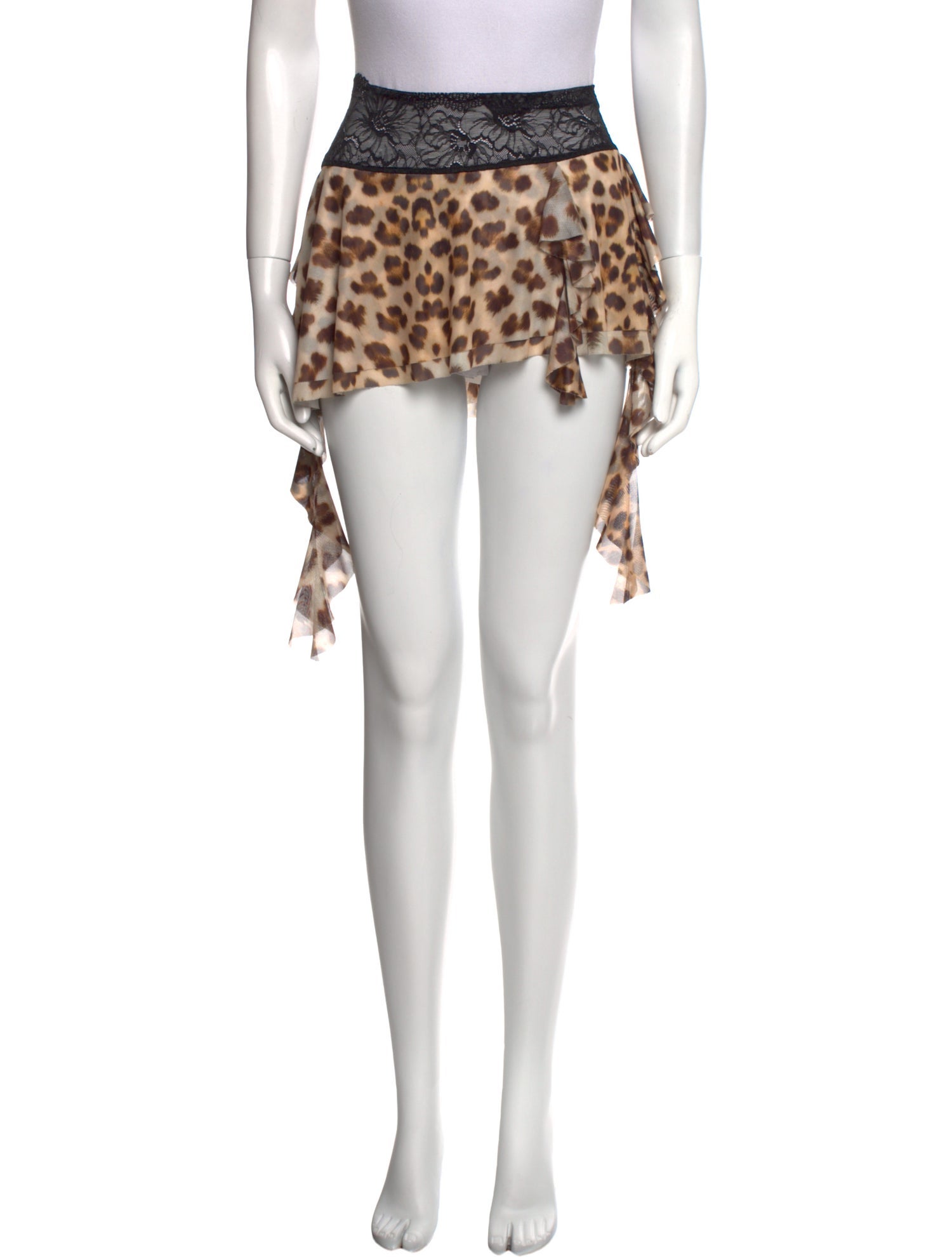 I.AM.GIA Animal Print Knee-Length Skirt w/ Tags