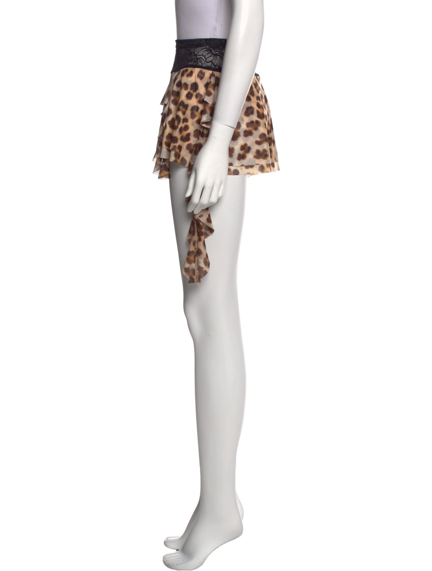 I.AM.GIA Animal Print Knee-Length Skirt w/ Tags
