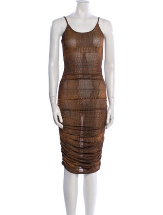 I.AM.GIA Animal Print Mini Dress