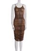 I.AM.GIA Animal Print Mini Dress