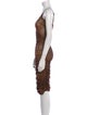 I.AM.GIA Animal Print Mini Dress