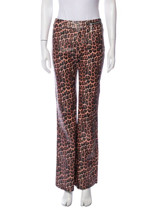 I.AM.GIA Animal Print Wide Leg Pants