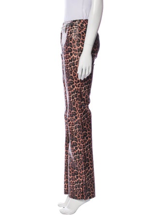 I.AM.GIA Animal Print Wide Leg Pants