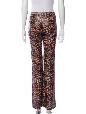 I.AM.GIA Animal Print Wide Leg Pants