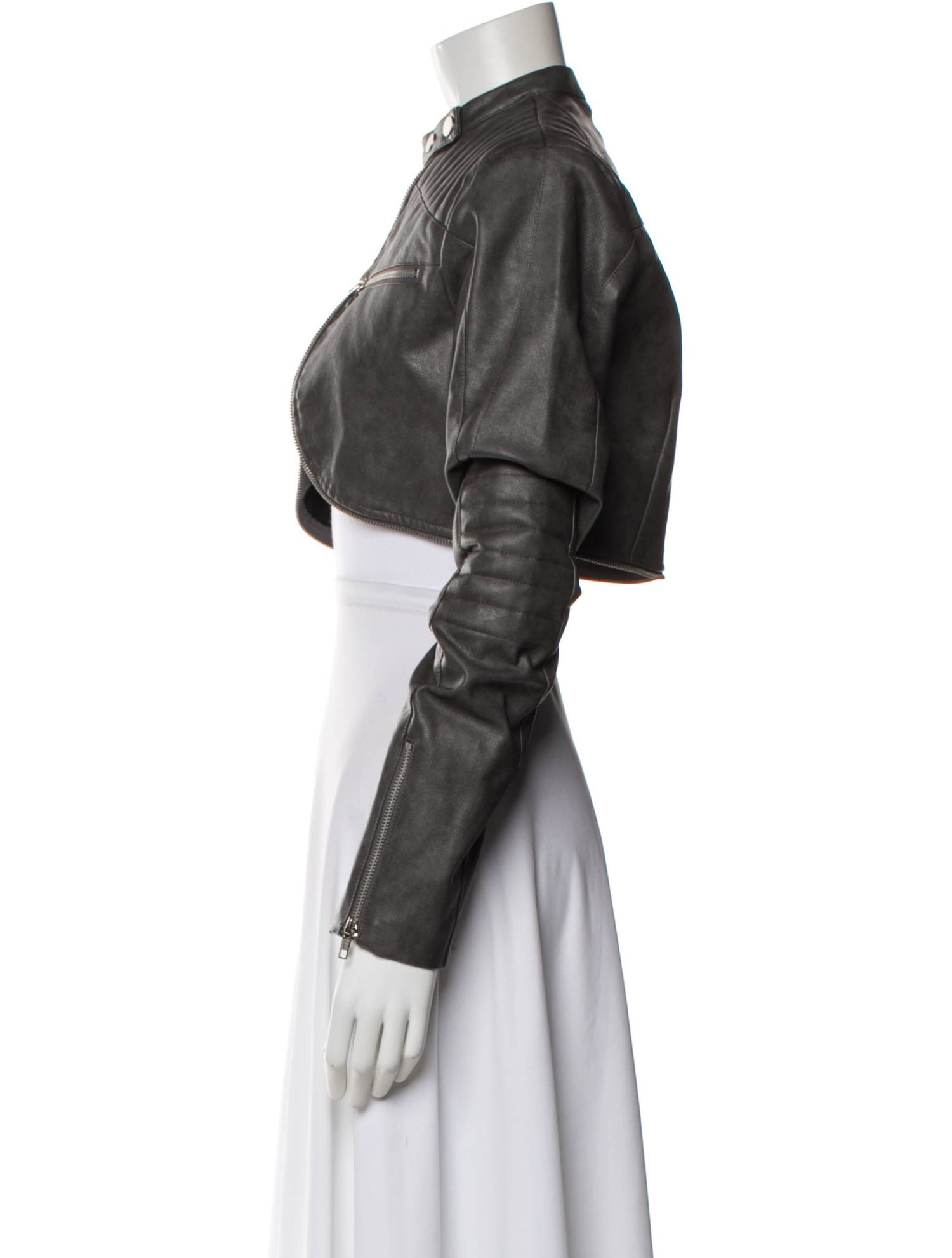 I.AM.GIA Leather Bolero