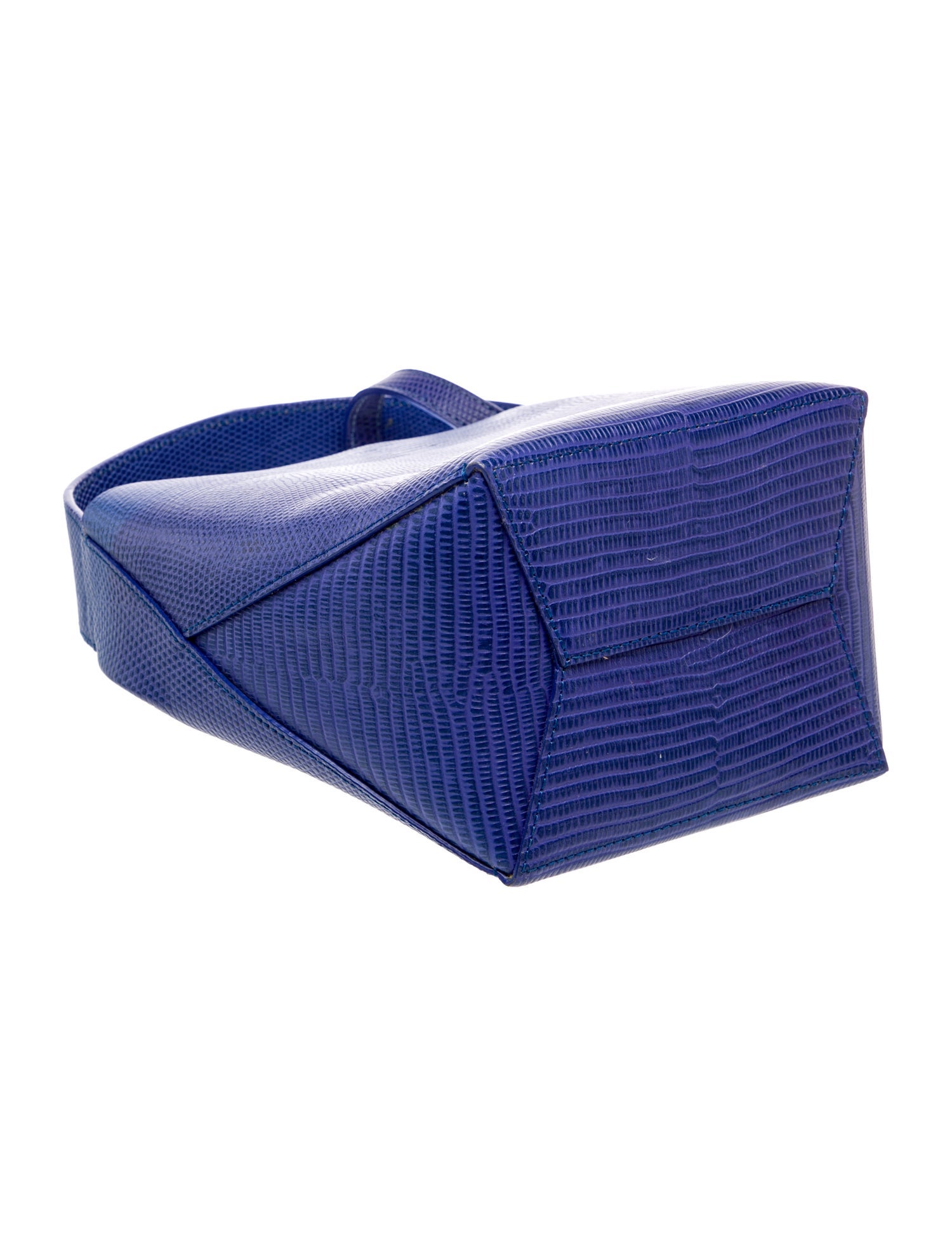 IMAGO-A Embossed Leather Top Handle Bag