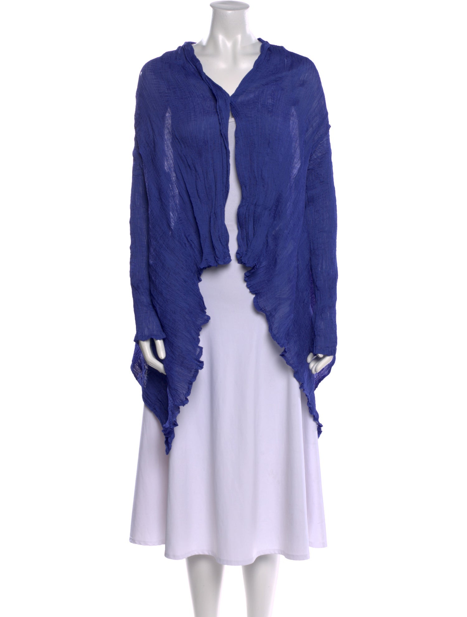 Issey Miyake Cauliflower V-Neck Sweater