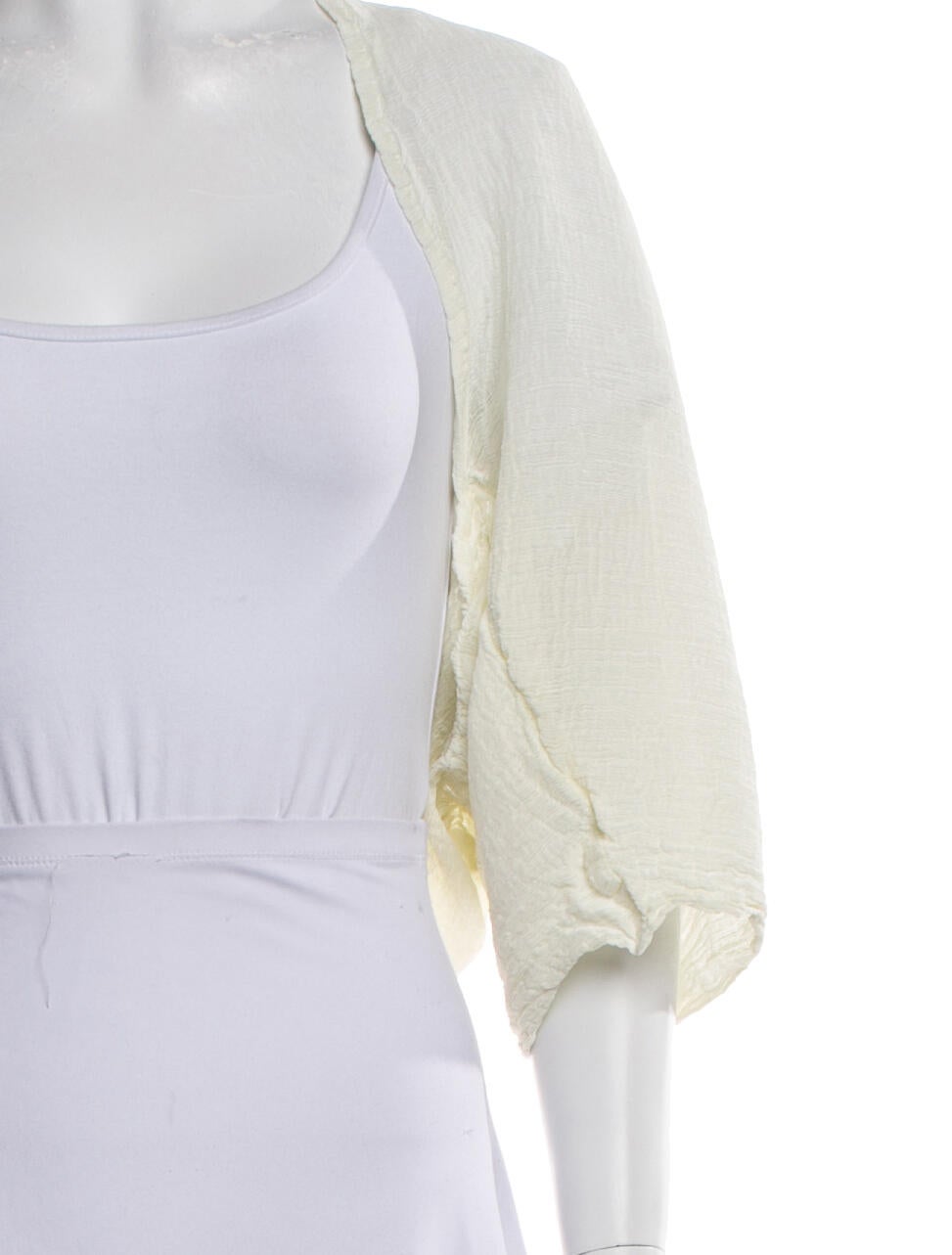 Issey Miyake Cauliflower Silk Shrug