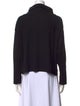 Issey Miyake Cauliflower Mock Neck Long Sleeve Sweatshirt