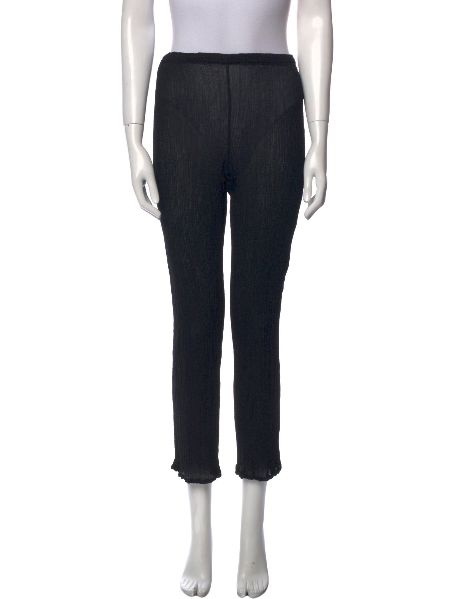 Issey Miyake Cauliflower Straight Leg Pants