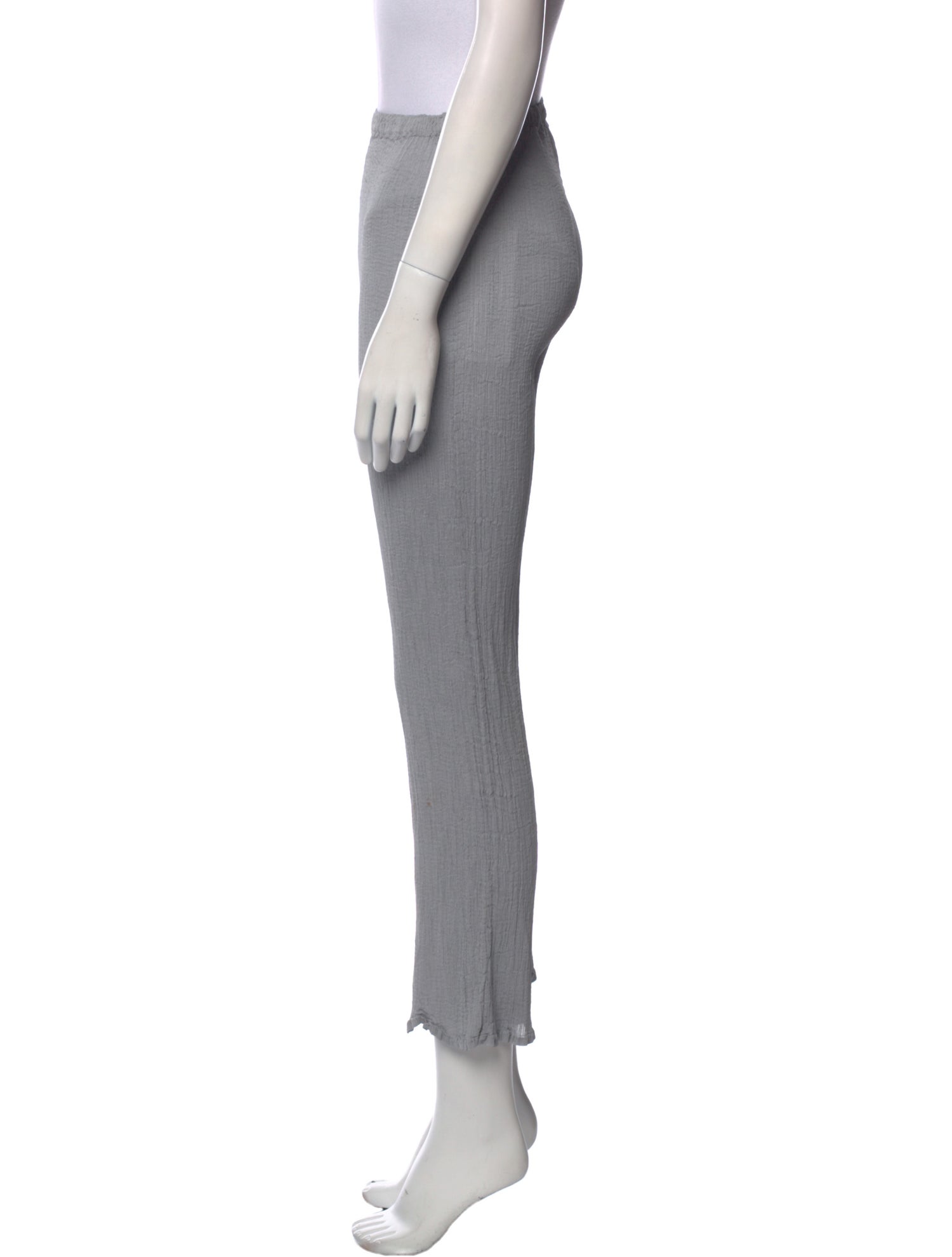 Issey Miyake Cauliflower Straight Leg Pants