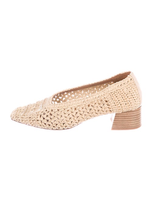 Miista Raffia Pumps