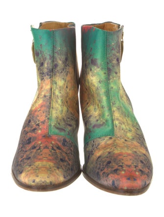 Miista Tie-Dye Print Boots