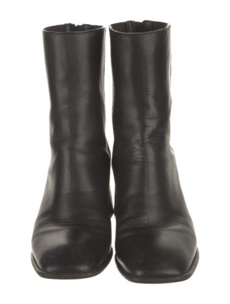 Miista Leather Sock Boots