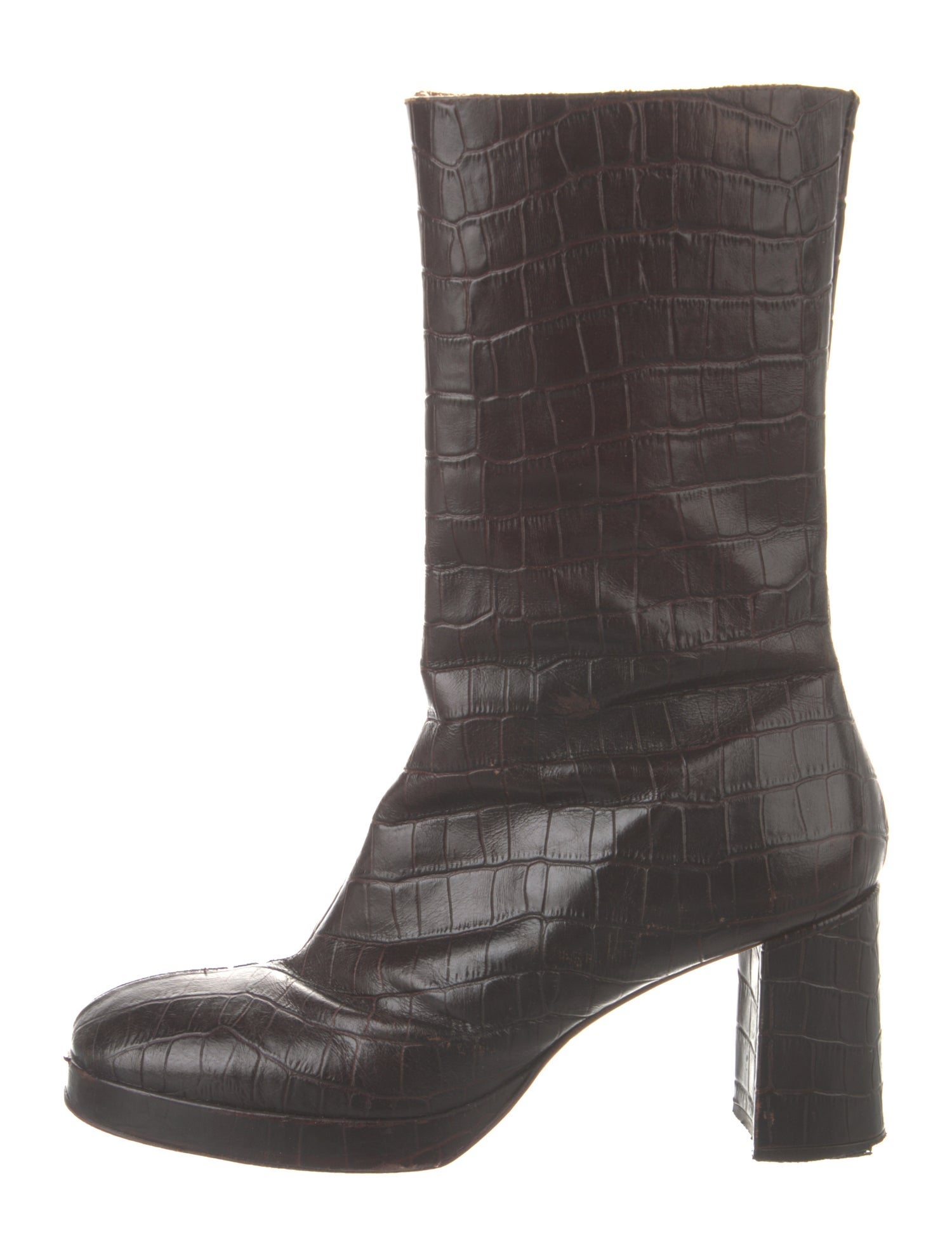 MIISTA ミスタ レザーブーツ 37 Miista Leather Boots - Brown Boots, Shoes - WIMGF22793 | The