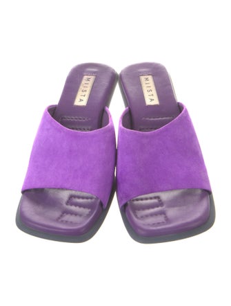 Miista Suede Slides